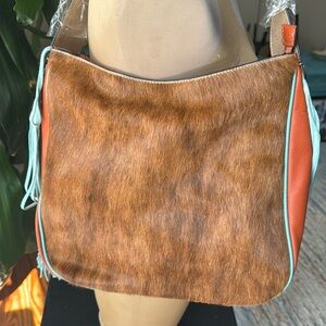 Ariat Lorelei leather Shoulder Bag with fringe